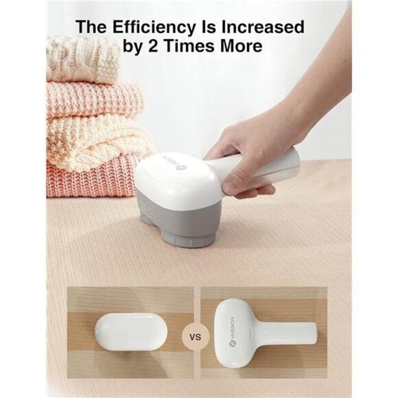 Fabric Shaver, Electric Lint Remover, Rechargeable Lint Shaver, Sweater Shavers - Picture 2 of 6